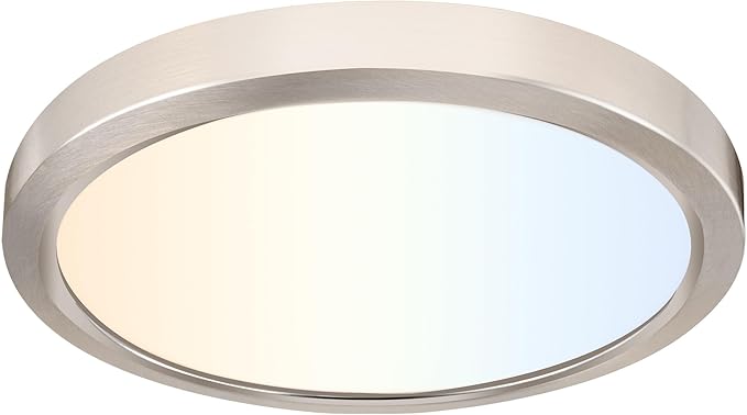 hykolity 9 Inch Selectable CCT LED Round Flat Panel Light, 18W 1800LM by hykolity