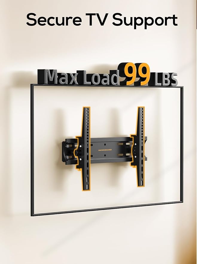IWORKBOARD 40 50 55 inch Tilting TV Wall Mount - Image 8