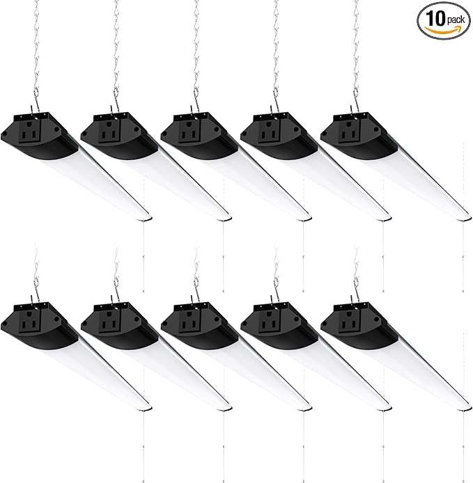Barrina BS84 LED Shop Lights for Workshop 4FT, 5000K Utility Shop Lights by Barrina