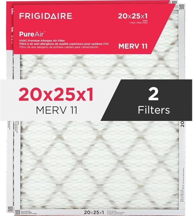 Frigidaire PureAir® 20" x 25" x 1" MERV 11 Air Filter - Image 2