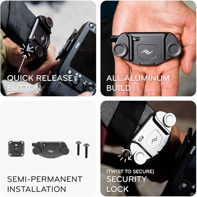 Peak Design Capture Camera Clip V3, Kelp - Image 5