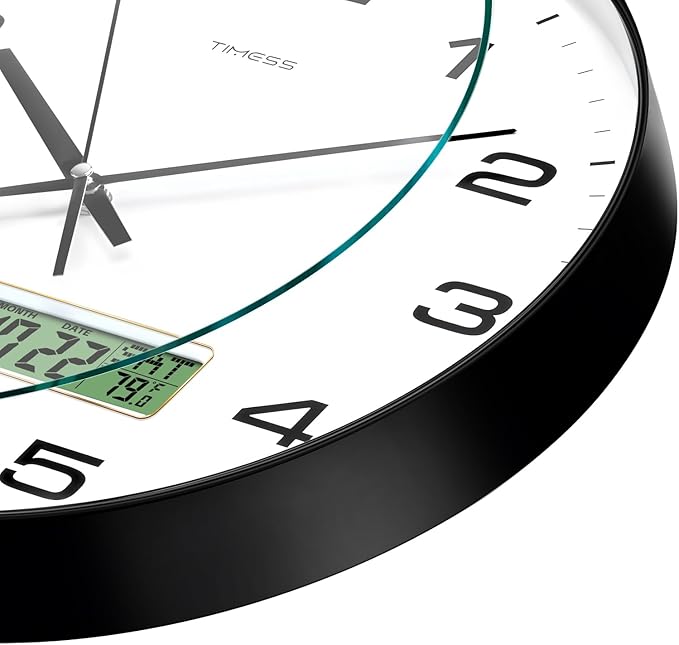 TIMESS Wall Clock, Ideal Modern Home, Office Decor - Image 2