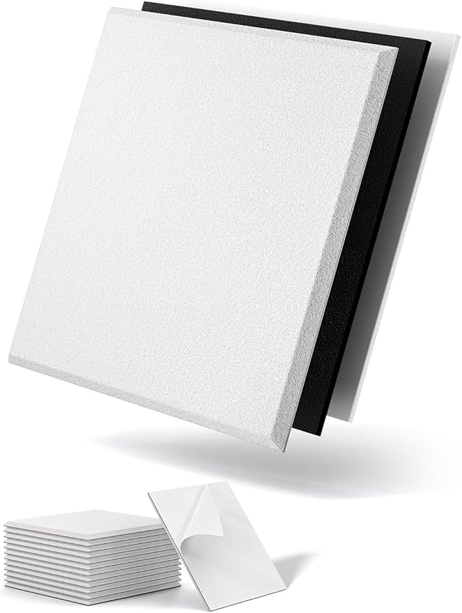 Topnaca 12 Pack Sound Proof Foam Panels by Topnaca