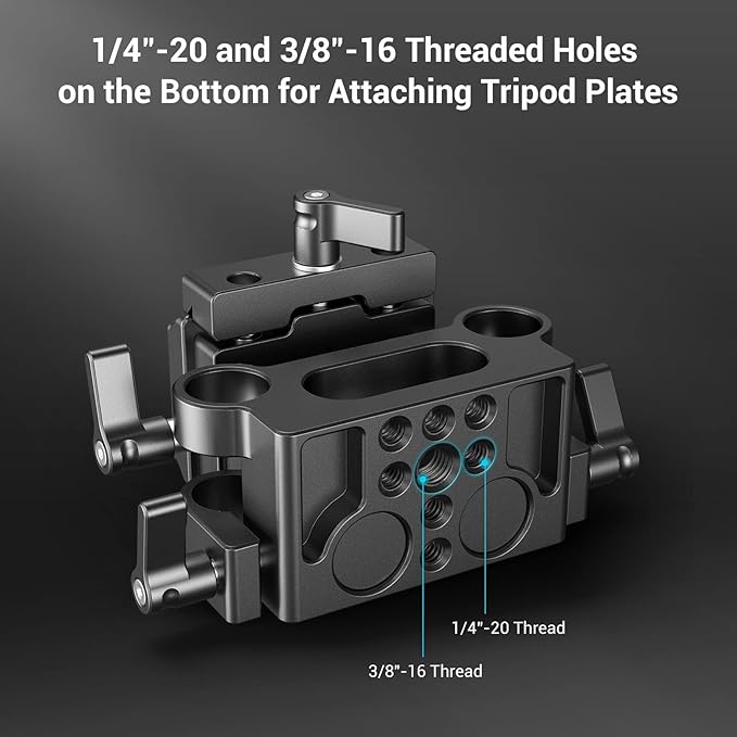 SMALLRIG Universal 15mm Rail Support System - Image 5