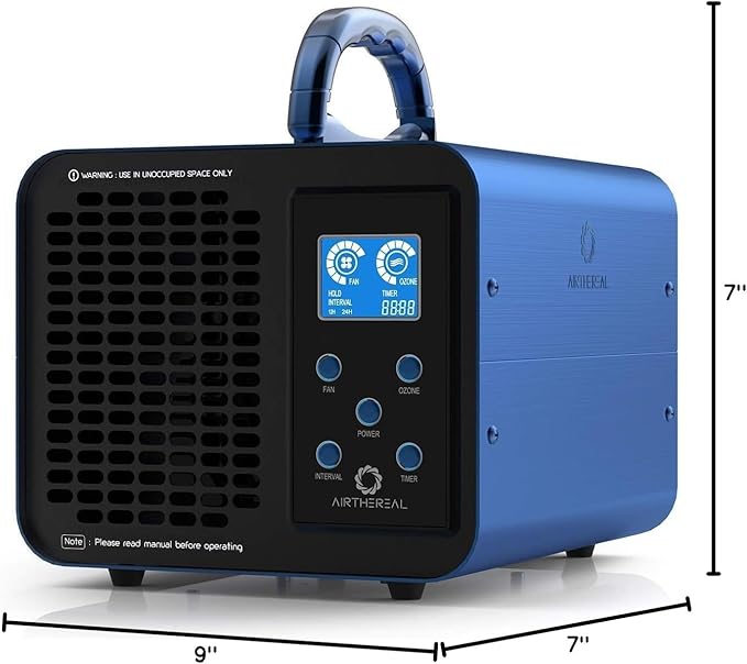 Airthereal MA10K-PRODIGI Digital Ozone Machine, High Capacity Ozone Generator - Image 9