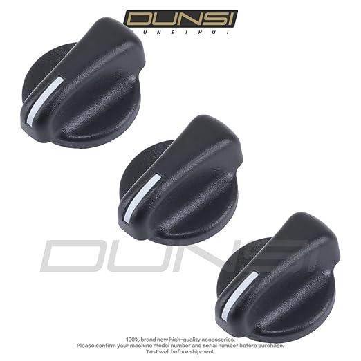 DUNSIHUI 3Pcs AC Heater Climate Control Blower Fan Knob Switch 5011218AC - Image 2