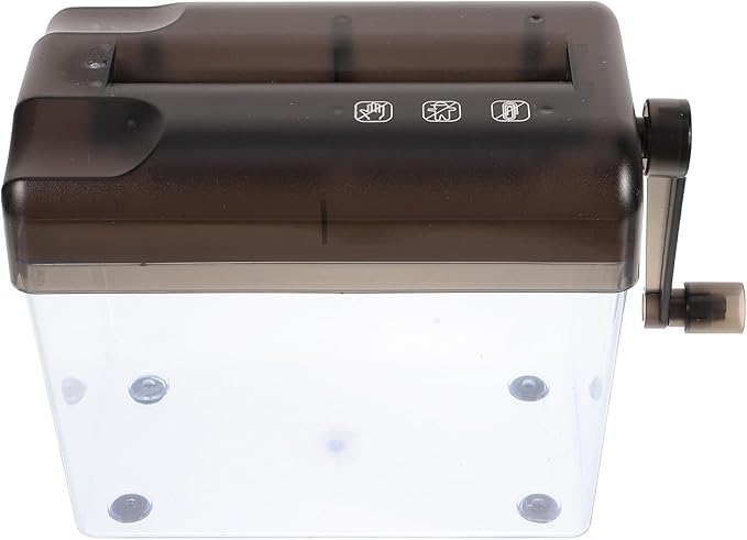 ifundom Manual Paper Shredder Small Desktop Handheld Wear-Resistant Shredder by Ifundom