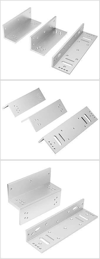 Electromagnetic Lock with Z and L Bracket 1200LBS 500KG Holding Force Electric - Image 5