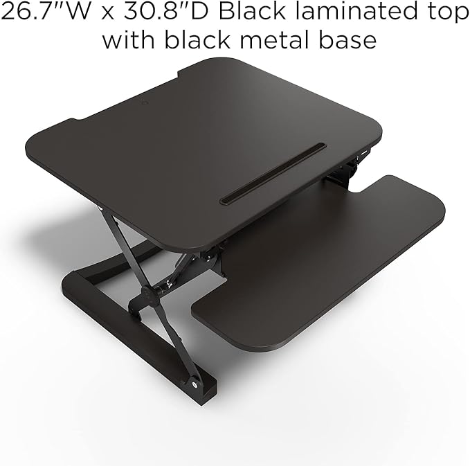 Union & Scale Staples Flexfit 27-inch Adjustable Desk Riser - Image 5