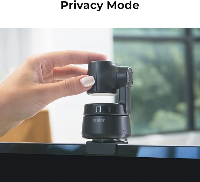 OBSBOT Tiny PTZ 4K Webcam, AI Powered Framing & Autofocus, 4K Video Conference - Image 9
