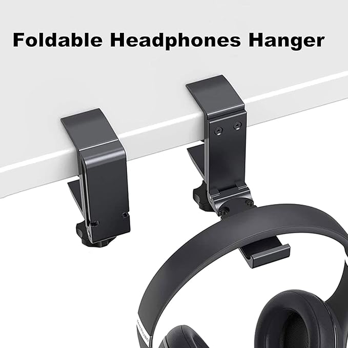 tempsnug Aluminum Headphone Stand Hanger Foldable - Image 2