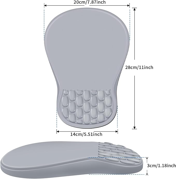 YIWEI Ergonomic Mouse Pad with Wrist Rest - Image 6