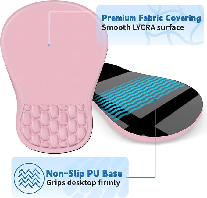 YIWEI Ergonomic Mouse Pad with Wrist Rest - Image 5