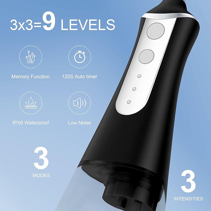 Electric Water Flosser Water Flosser Portable Dental Flosser Oral Cleaning - Image 4