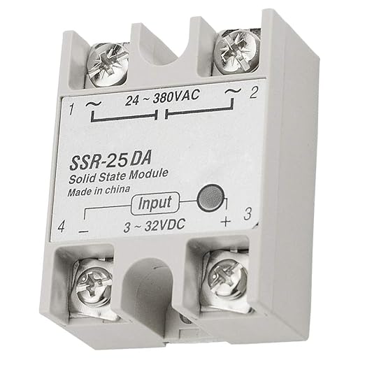 XINGYHENG 2Pcs SSR-25DA Single-Phase DC Solid State Relay Module Load 24-380VAC - Image 4