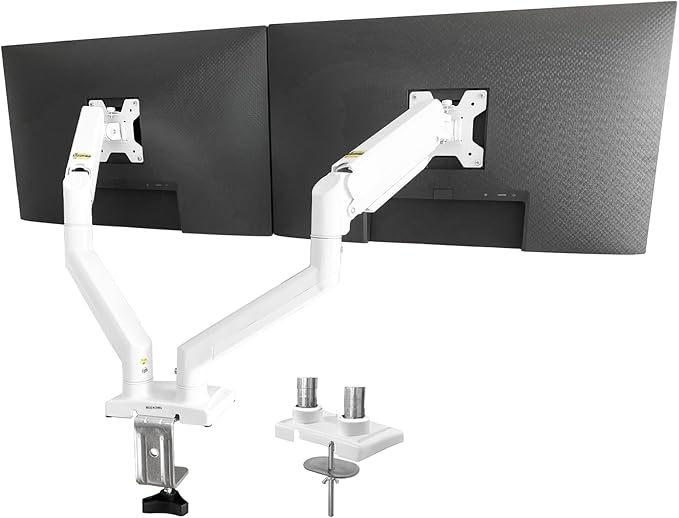 XEVKZO Dual Monitor Arms, Gas Spring Monitor Arms by Unknown
