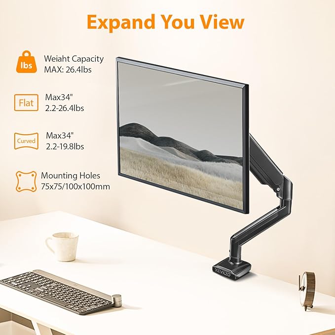 XEVKZO Single Monitor Arm - Image 2