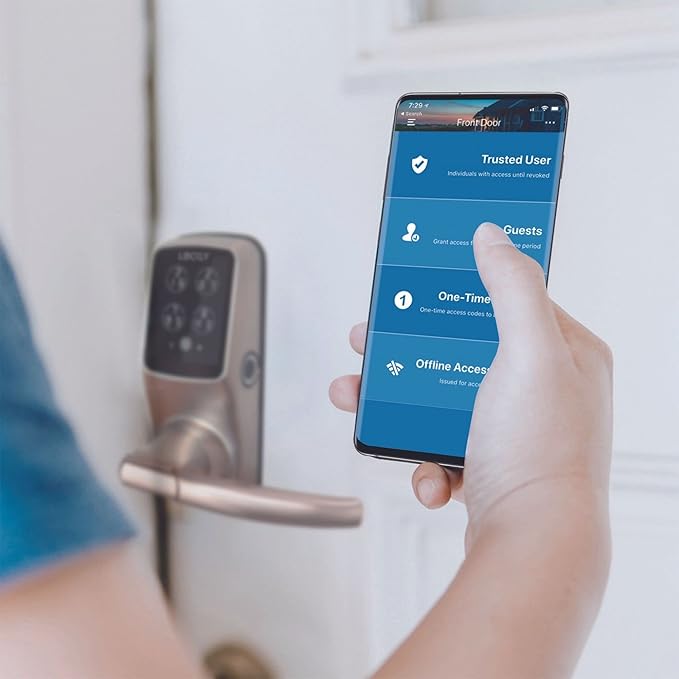 Lockly Secure Plus Bluetooth Smart Door Lock, Keyless Entry - Image 2