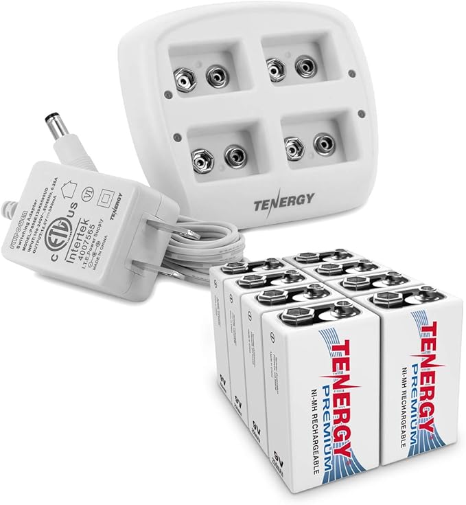 Tenergy TN136 4 Bay 9V Smart Charger - Image 9