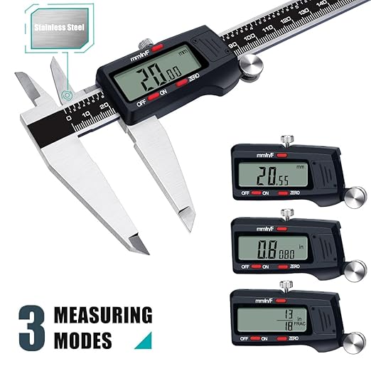 Kynup Micrometer Caliper Tool, 12Inch Digital Caliper, Vernier Caliper - Image 2