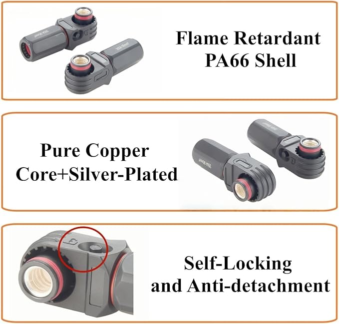 90 Degree 12mm 350A 95mm² Single Core Plug - Image 4