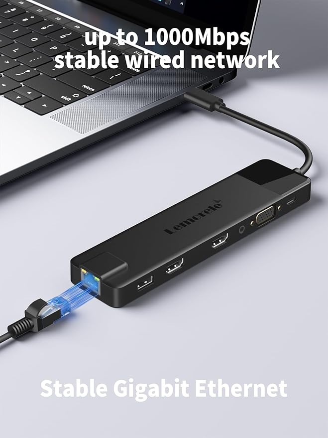 Lemorele 13 in 1 USB C Docking Station - Image 6