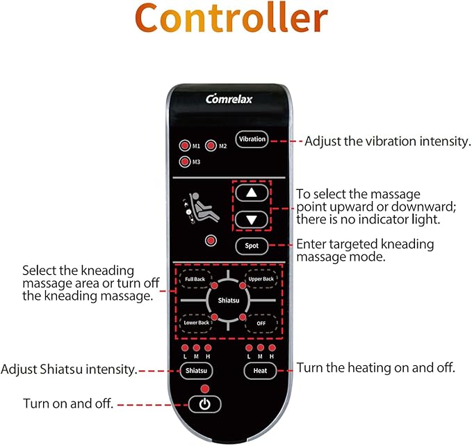 Shiatsu Massage Cushion, Kneading Back Massager - Image 8