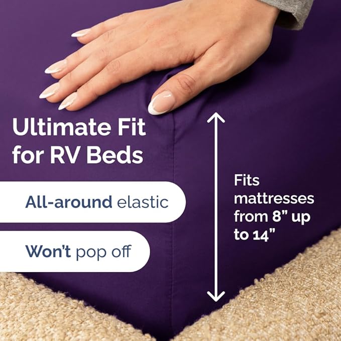RV Short Queen Sheet Set 60 X 75 - Image 3