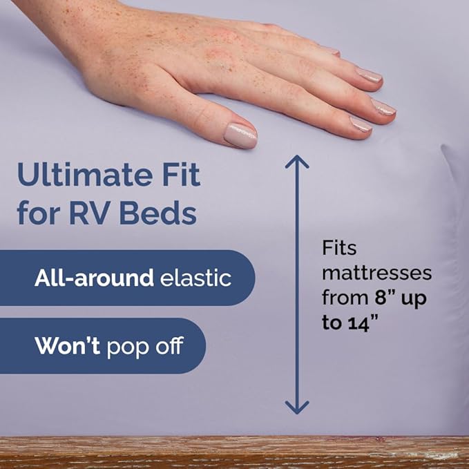RV Short Queen Sheet Set 60 X 75 - Image 3