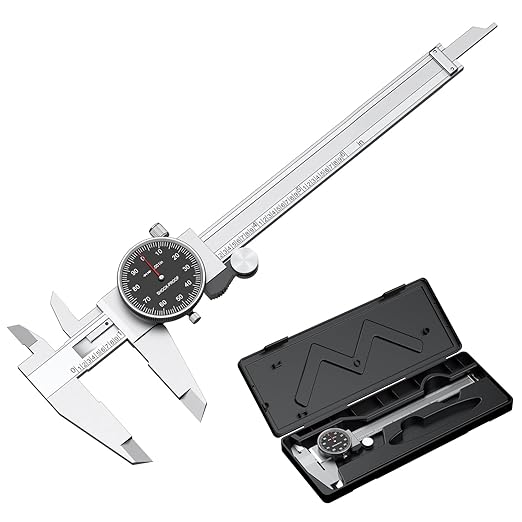 HDLNKAK Dial Caliper Shockproof Dial Caliper Precision Caliper by HDLNKAK