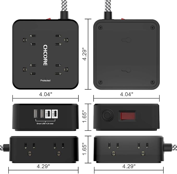 Surge Protector Power Strip - Image 7
