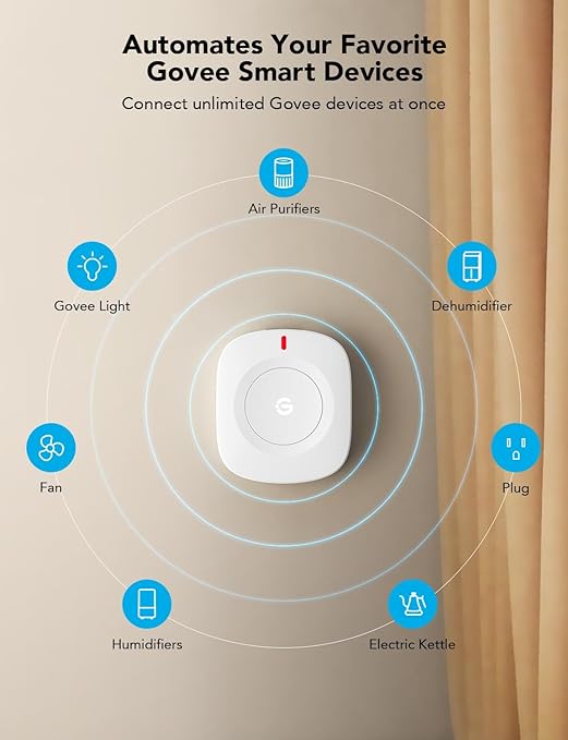GoveeLife Wireless Mini Smart Button Sensor, Group Control Multiple Devices - Image 4