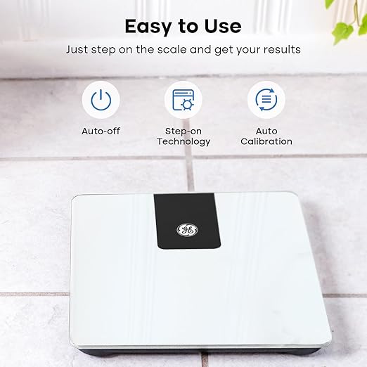 GE Bathroom Scale for Body Weight, Digital Weight Scales 500lb Heavy Duty - Image 4