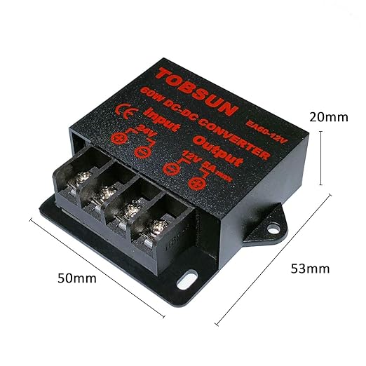 DC 24V to 12V 5A Converter - Image 6