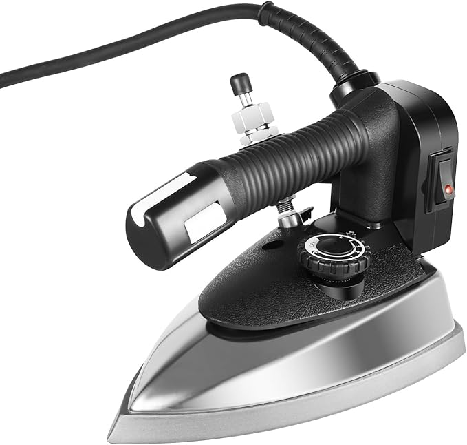 Industrial Gravity Feed Steam Iron 1200W Commercial Electric Iron by Unknown