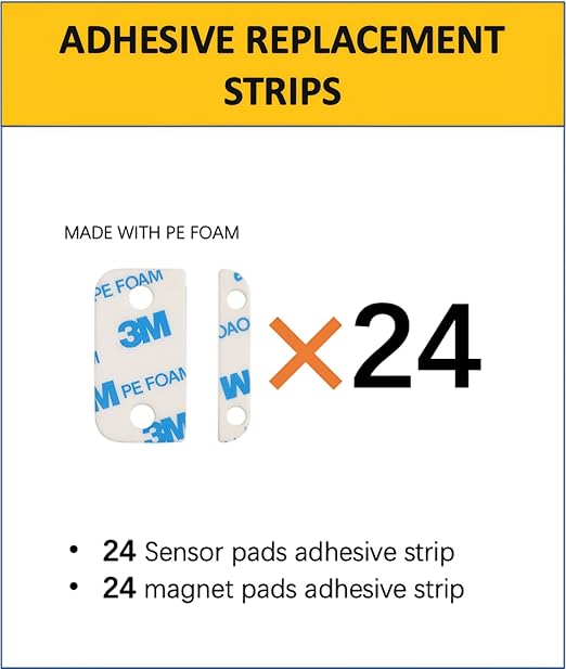 Adhesive Replacement Strips for Ring Contact Sensor 2nd Gen - Image 2