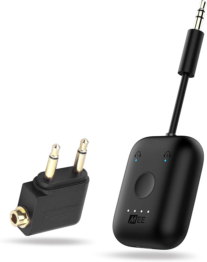MEE Audio Connect Air in-Flight Bluetooth Wireless Audio Transmitter, by MEEaudio