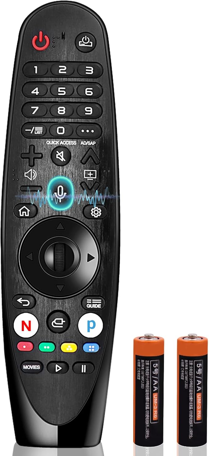 Voice Magic Remote Control for LG MR20GA AKB75855501with Voice and Pointer Also by ExploreHome