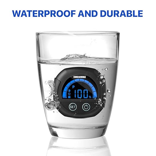COOLSCHMAX 12V 24V 48V 60V 84V Battery Voltmeter Ultra Bright Sunlight Readable - Image 6