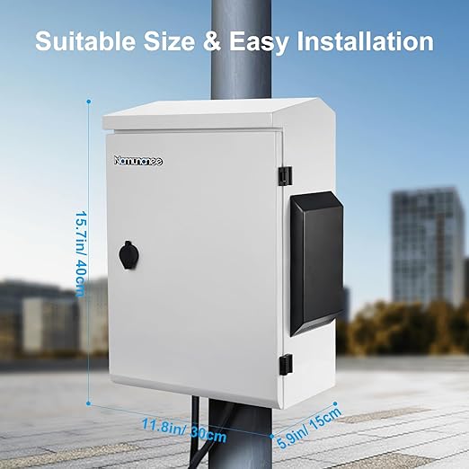 Outdoor Electrical Box, Cold-Rolled Steel Plate, Aluminum Alloy Back Beam - Image 6
