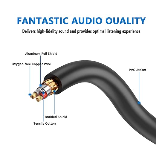 1 Male to 2 Female XLR Y Splitter Micrphone Cable, 3pin Male to Dual Female - Image 3