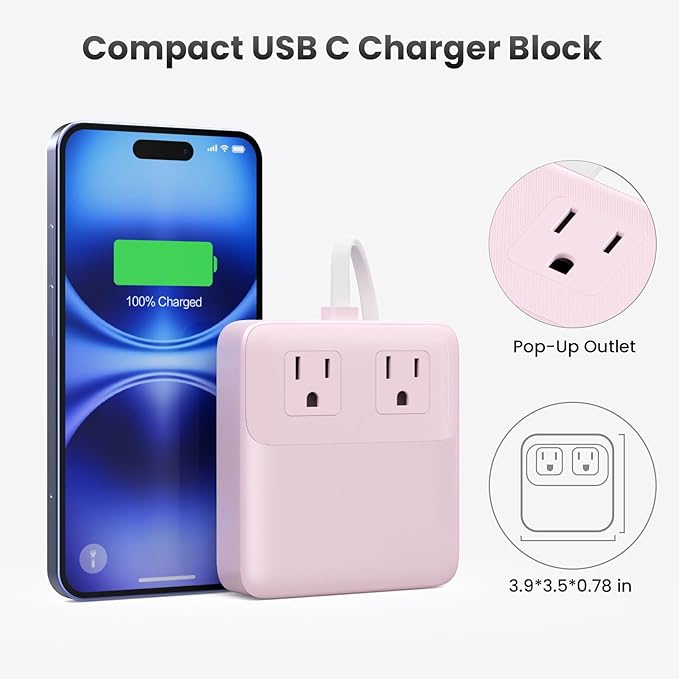 USB C Charger Block, 135W GaN Fast Charging Station Hub, 6-in-1 USB C Power - Image 6