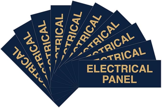 All Quality Basic Electrical Panel Sign by All+Quality