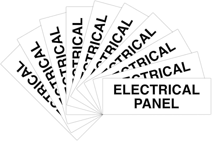 All Quality Basic Electrical Panel Sign by All+Quality