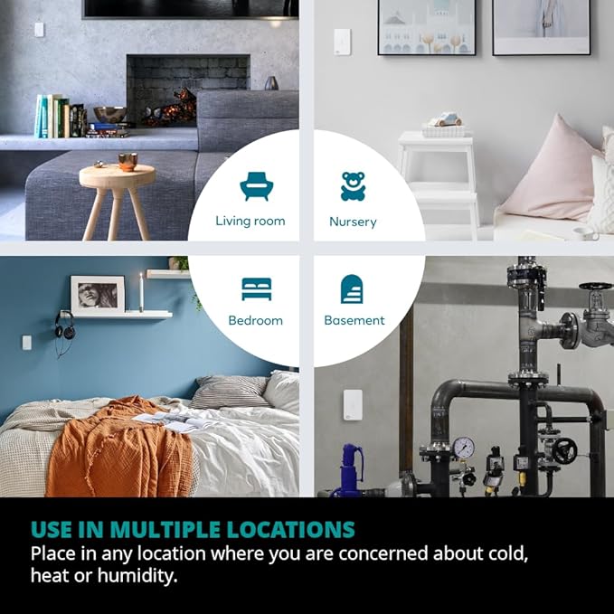 Centralite Zigbee Temperature & Humidity Sensor by Ezlo – Monitors Temperature - Image 3