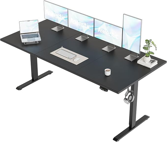 Agilestic Electric Standing Desk, Extra Large 71 x 31.5 Inches Height by Agilestic