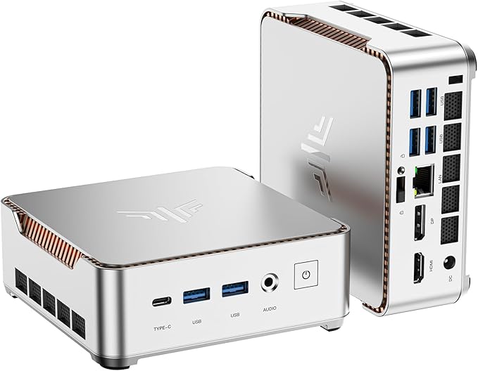 KAMRUI Pinova P2 Mini PC, AMD Ryzen 4300U Mini Computers, 16GB RAM 512GB SSD by KAMRUIMiniPC