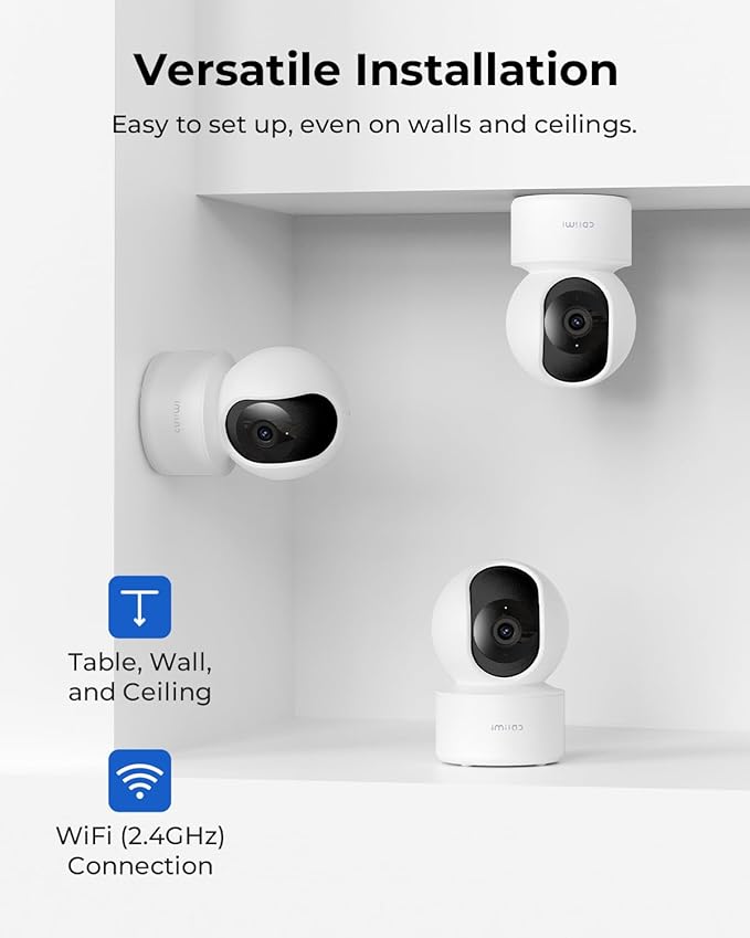 IMILAB C21 2 Pack 2.5K Security Camera Indoor, Room Camera - Image 7