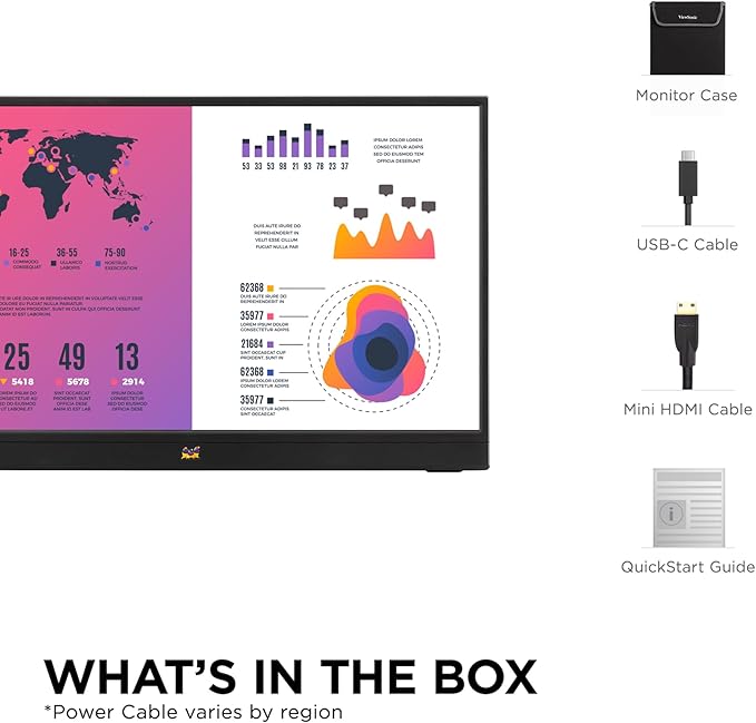 ViewSonic VA1655 15.6 Inch 1080p FHD IPS Portable Monitor - Image 6