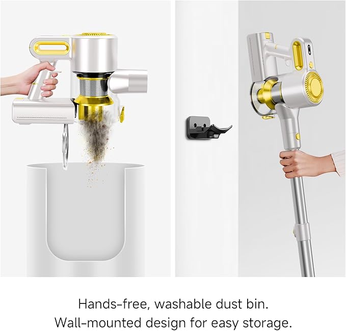Honki Cordless Vacuum Cleaner for Home, Powerful Stick Vacuum - Image 7